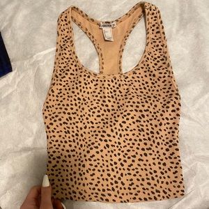 tan tank top